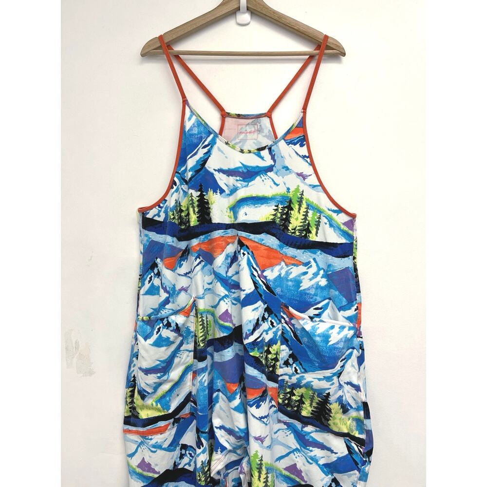 FP Movement Hot Shot Printed Onesie Drop Crotch Oversized Scenic Route Apres Med - Picture 5 of 16